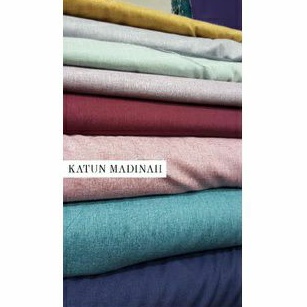 Kain Katun Madinah Motif Kotak Cotton Import Ori