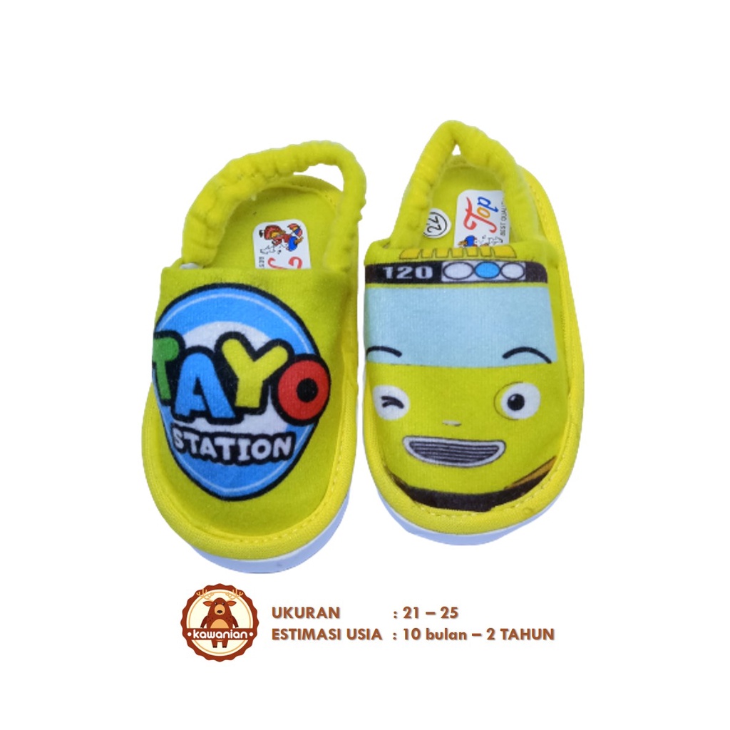 Sandal Bayi Prewalker Laki-Laki dan Perempuan Sandal Bapau Bayi