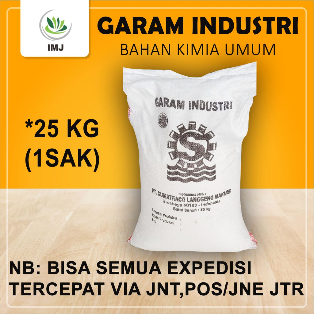 

GARAM NACL (KEMASAN 25KG) 1 SAK