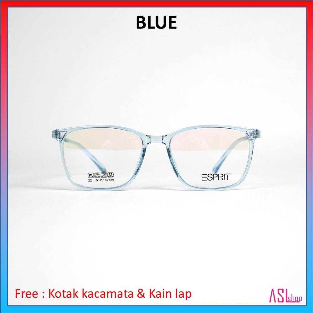 FRAME DAN KACAMATA MINUS (ESP 221) RINGAN DAN LENTUR