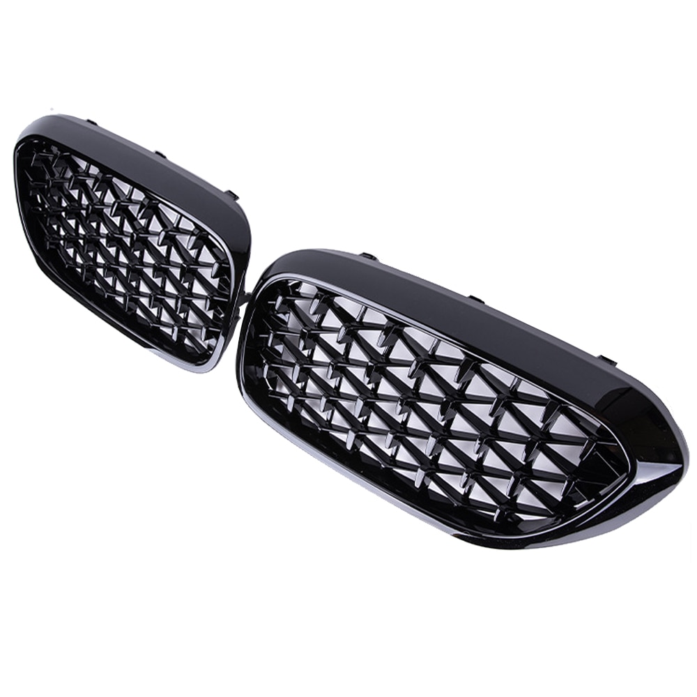 Cover Tangki Air Model Bintang Meteor Untuk Bmw 5 Series G30 / G31 / G38 Front Grille Gypsophila Center Grid 530i 540i