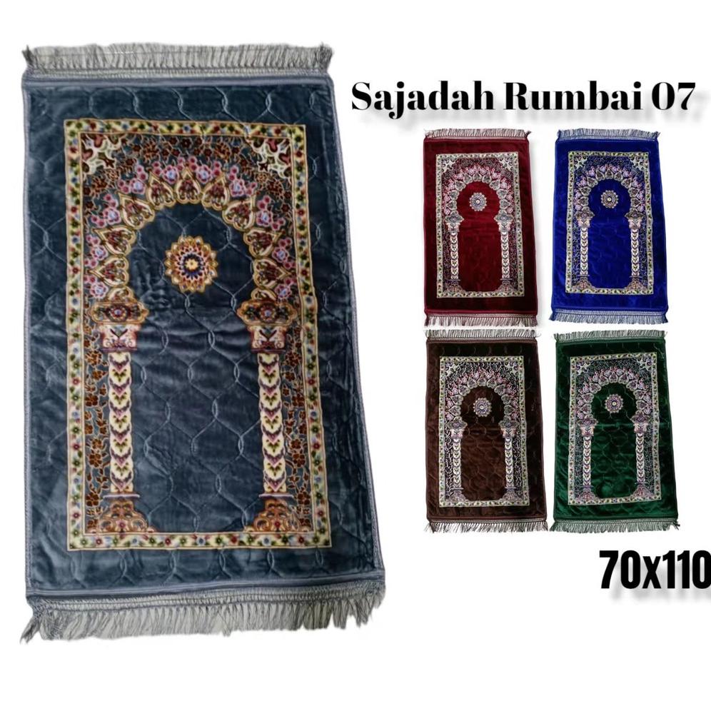 Sajadah Karpet Tebal & Empuk Nyaman Dipakai,Rumbai