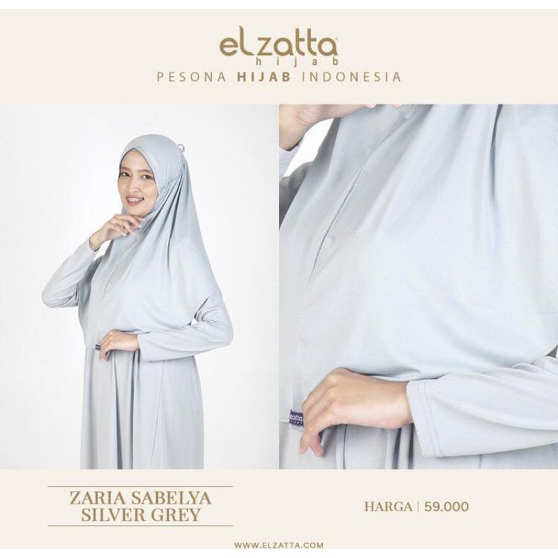 ZARIA SABELYA ELZATTA/BERGO INSTAN TALI BELAKANG/HIJAB TERBARU DAN KEKINIAN-1