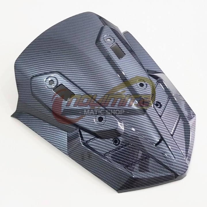 Cover Tameng Windshield Visor Dada Depan NEMO Carbon Yamaha NMAX 2020