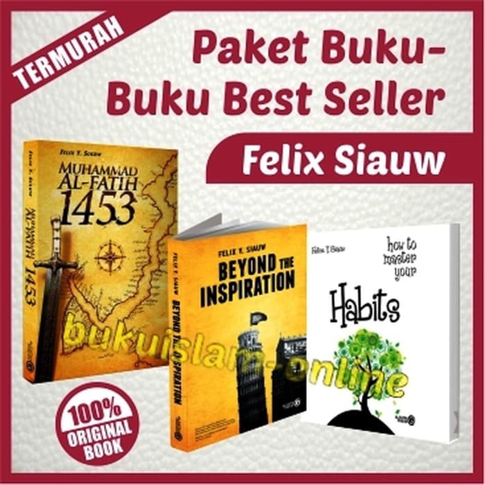 Paket Buku Best Seller Felix Siauw - Buku Islam Online BKIL_1758