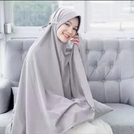 TERBARU Khimar Jumbo XXXL Wolfis