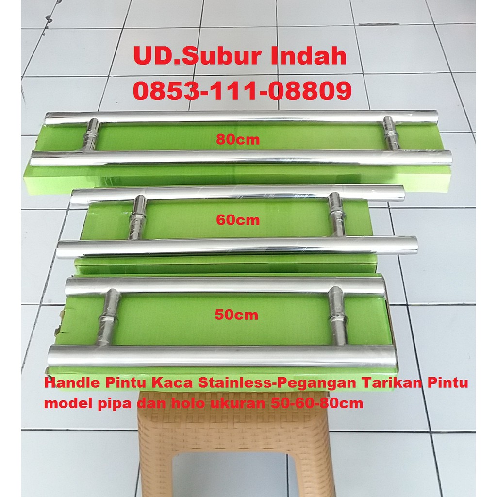  Handle Pintu Kaca Stainless Pegangan Tarikan Pintu model 