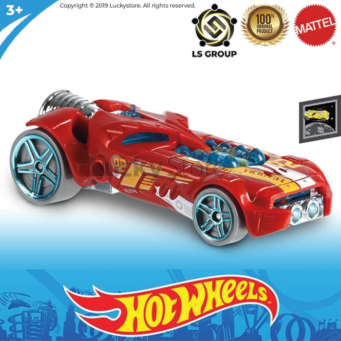 HANYA MENJUAL ORI  RocketFire Merah / Red - HW Hot Wheels Hotwheels (A 2019)