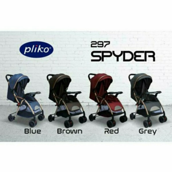 Promo Stroller Pliko Spyder 297 Diskon