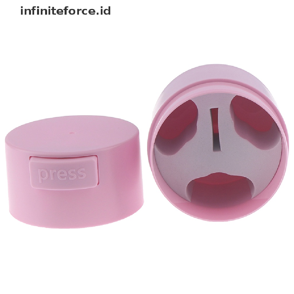 (Infiniteforce.Id) Kontainer Penyimpanan Lem Bulu Mata Bahan Karbon Aktif Matte