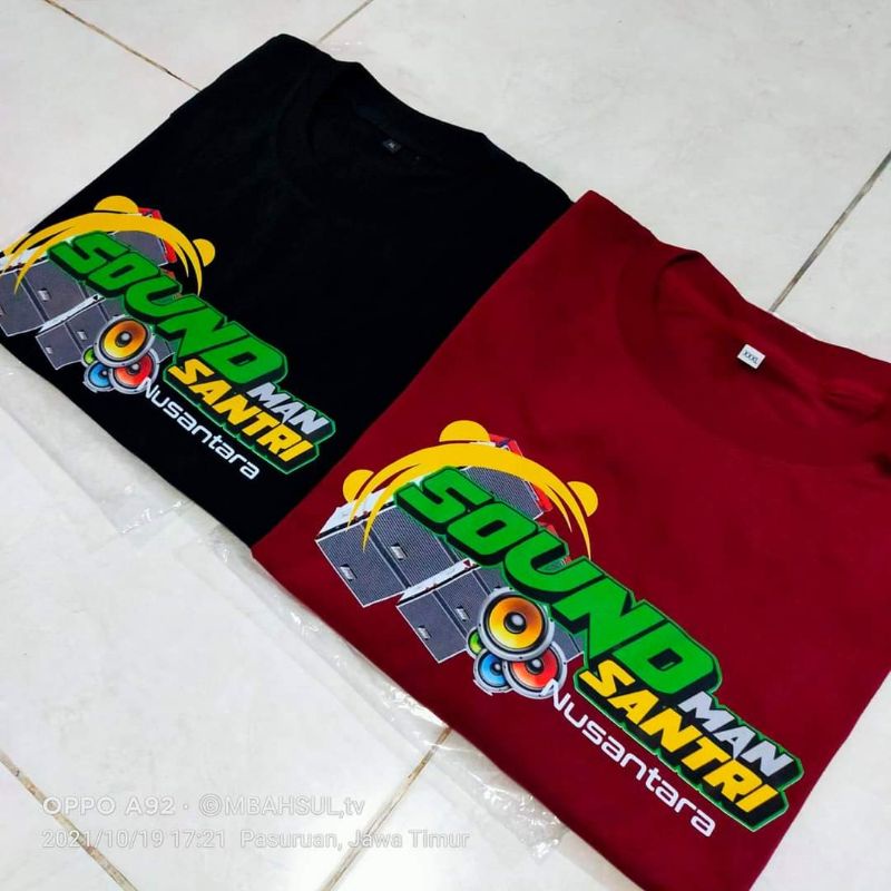 SOUNDMAN santri, TERLARIS, ADA HARGA ADA KUALITAS (kualitas kaos dan sablon berani di adu )