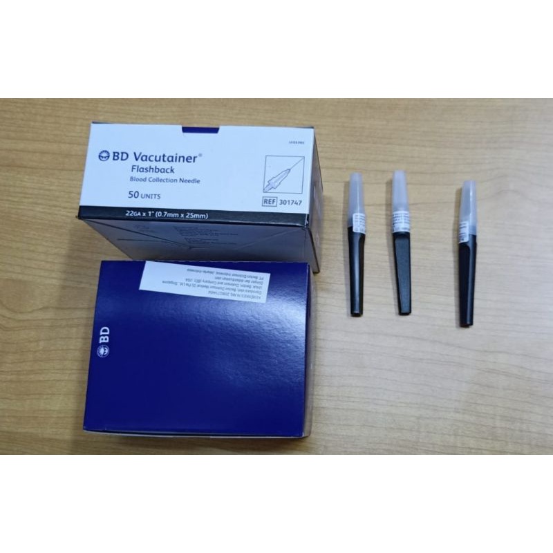 BD Vacutainer Flashback 22 / NEEDLE Vacutainer hitam BD