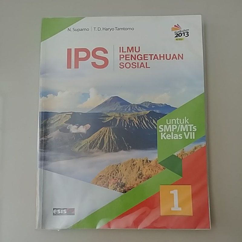 IPS 1 esis untuk smp/mts kelas 7