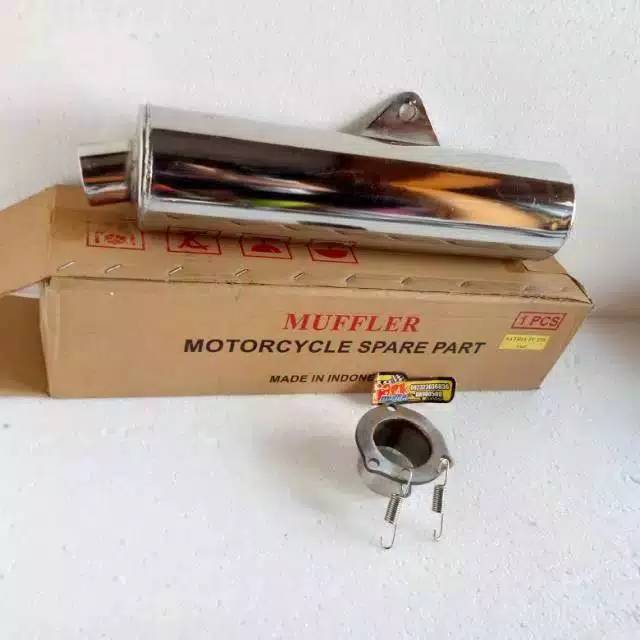 Tabung knalpot ckd dan adaptor satria fu