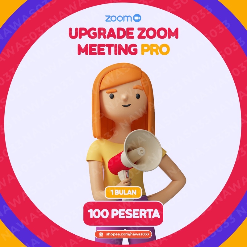 UNLIMITED MEETING  ZOOM 100 PARTISIPAN 1 BULAN [ NEW ]