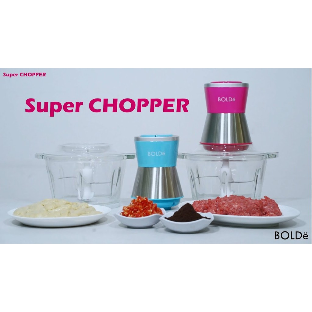 BOLDe Food CHOPPER Original Garansi Free Bubble