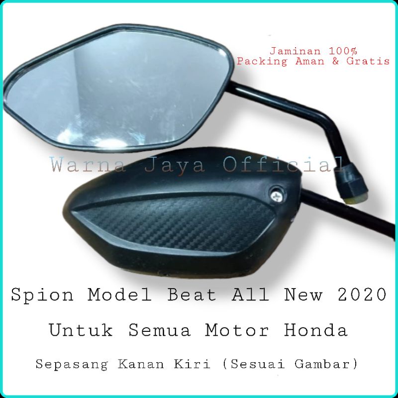 Kaca Spion Standar Motor Honda Beat Street Pop Scoopy Vario Revo Absolute Aksesoris Variasi Pariasi 