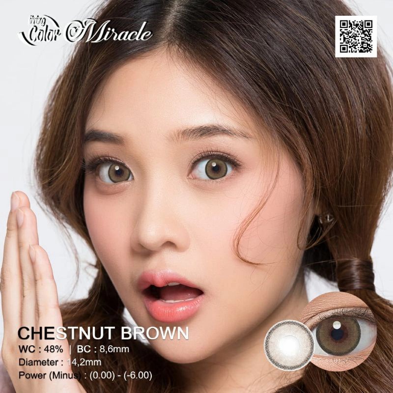 SOFTLENS MIRACLE CHESTNUT BROWN