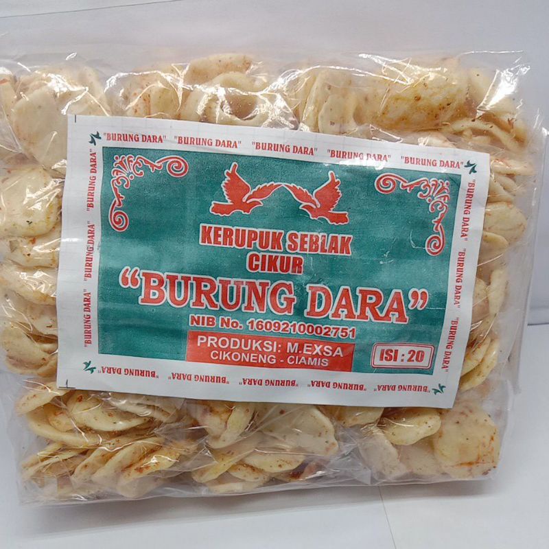 

KRUPUK SEBLAK CIKUR BURUNG DARA