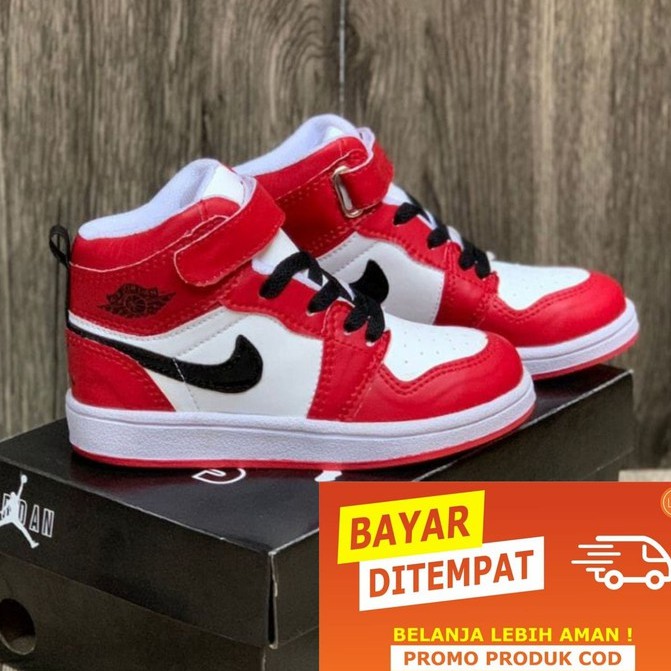 Sepatu Anak Laki laki Perempuan nike Air Jordan High Model Terlaris