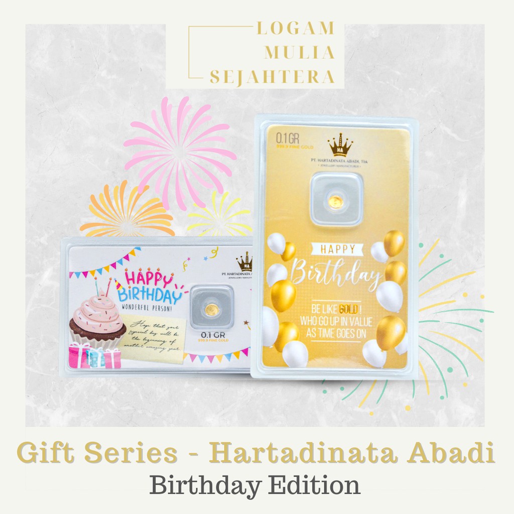 LOGAM MULIA HARTADINATA BIRTHDAY SERIES 0.5GR