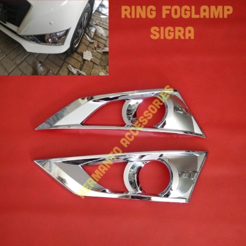 Sigra Ring Foglamp Cover Chrome Krom VARIASI - BERKAT MOTOR