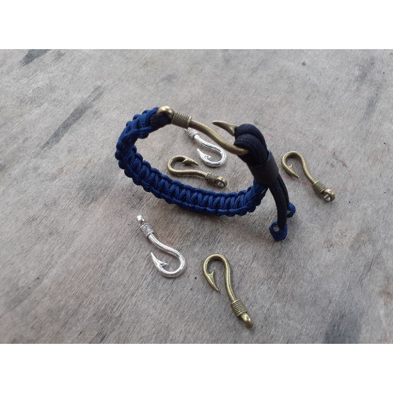 Paracord Hook Kail Jangkar Gelang Bracelat pria