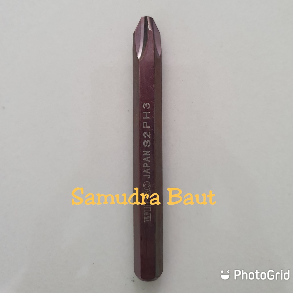 Mata Obeng Ketok Tumpul PH3 WIPRO