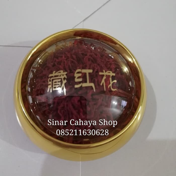 

Saffron flower 4 gram, 臧红花 SAFFRON FLOWER HONG HUA