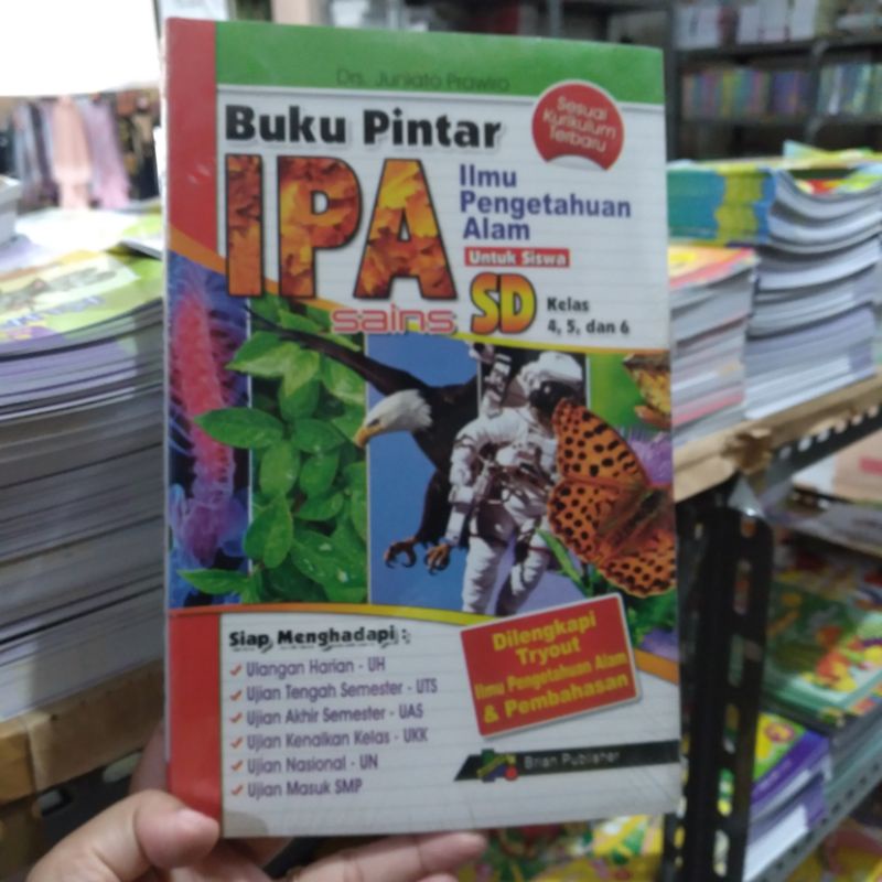 Buku pintar IPA SD klas 4, 5, 6 disertai soal soal