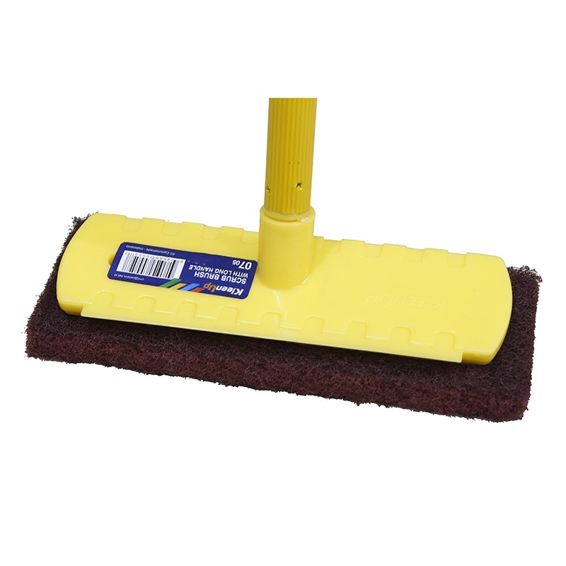 KtmStore Kleen up Sikat Gosok lantai dorong sikat wc panjang gagang 0705 Floor Brush With Handle