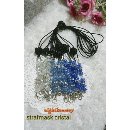 straf mask cristal / kalung masker cristal (10pc free2pc)