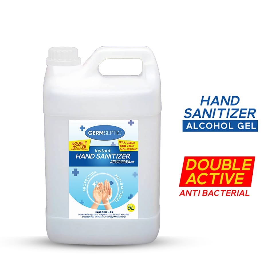 GERMSEPTIC Hand Sanitizer 5Liter GEL