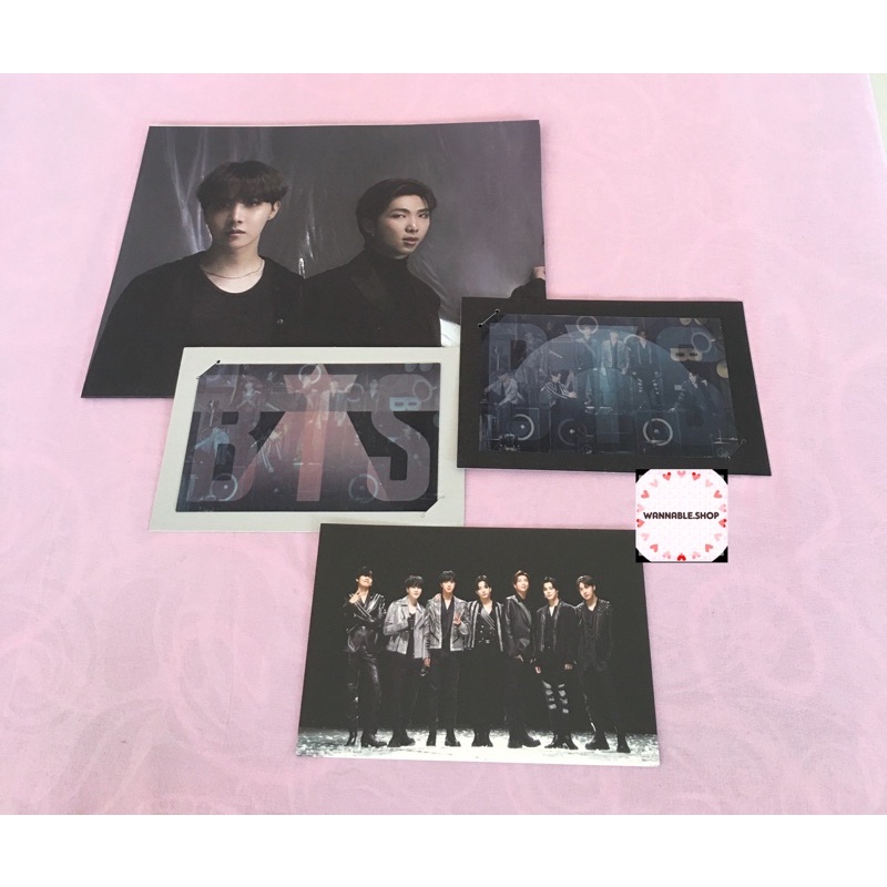 [READY STOCK] Sharing BTS Map Of The Soul MOTS Concept Photobook ONE ON:E Folded Poster Lenticular C