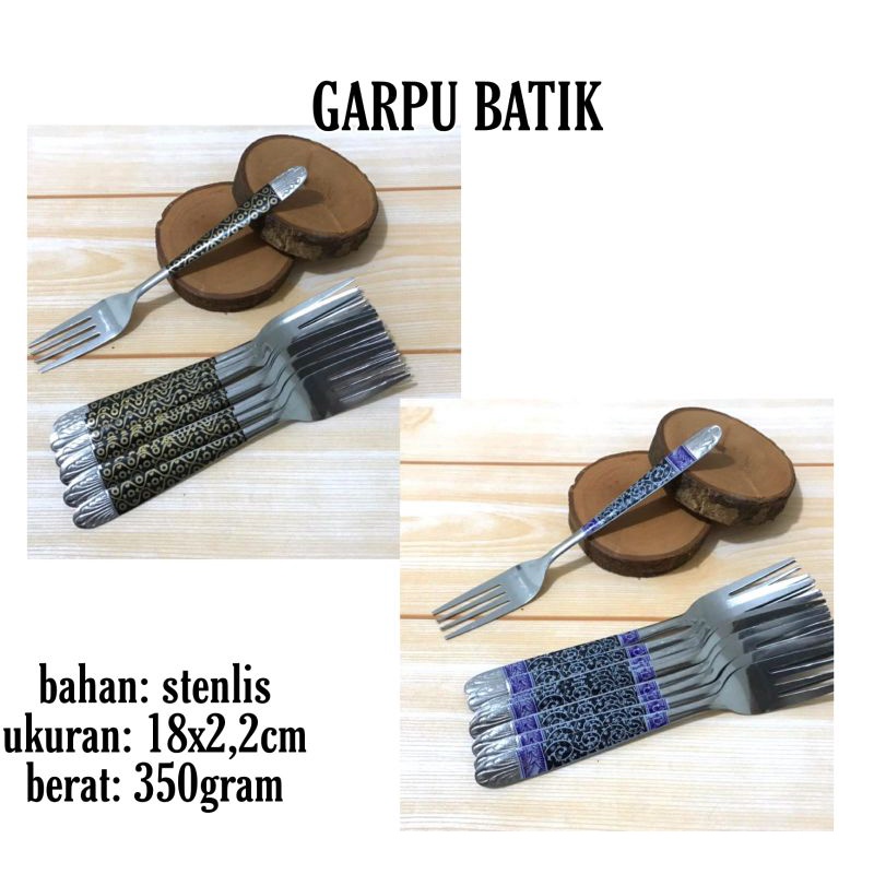garpu batik