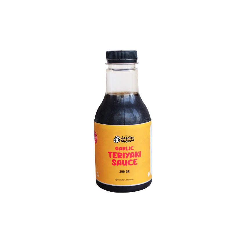 

Saus Garlic Teriyaki 250ml Halal by Saboten Siap Makan