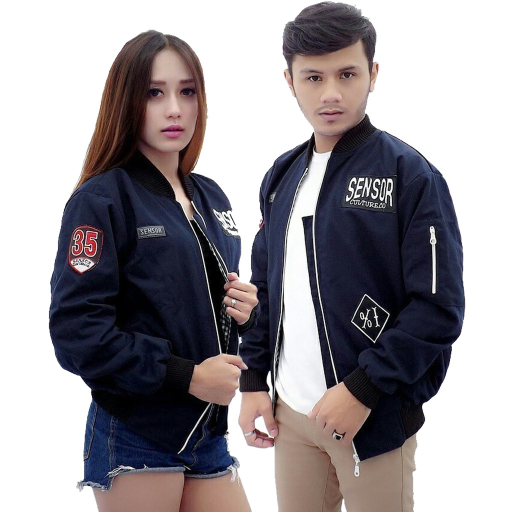 JAKET BOMBER COUPLE / JAKET BOMBER PRIA &amp; WANITA