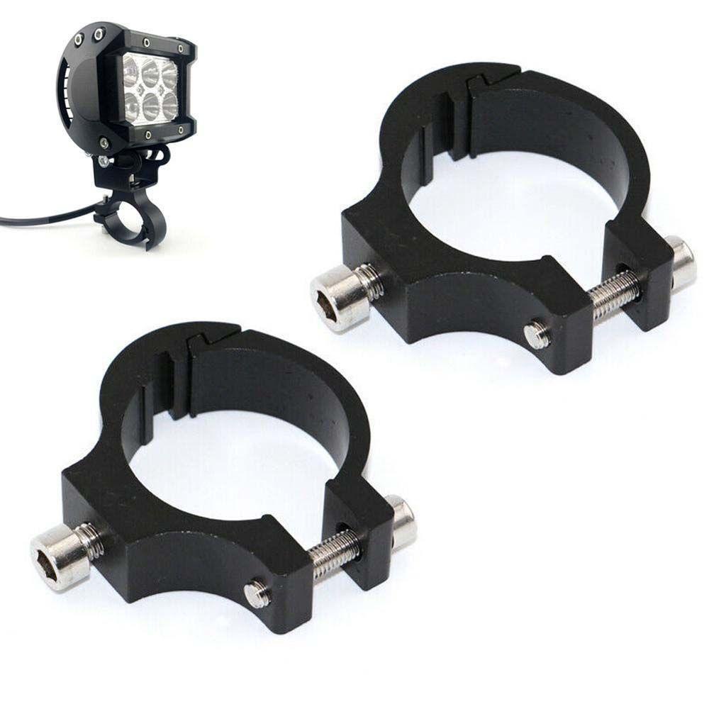 Lanfy Braket Lampu Depan Motor 26-32MM Motor Untuk LED Light Bar Fog Light Bracket Lampu Sorot Klem Braket Dudukan Sepeda Klem Light Holder