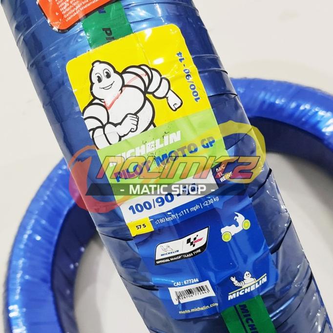 Ban Motor Tubeless Michelin Pilot Moto GP 100/90 - 14 Vario Beat Lexi