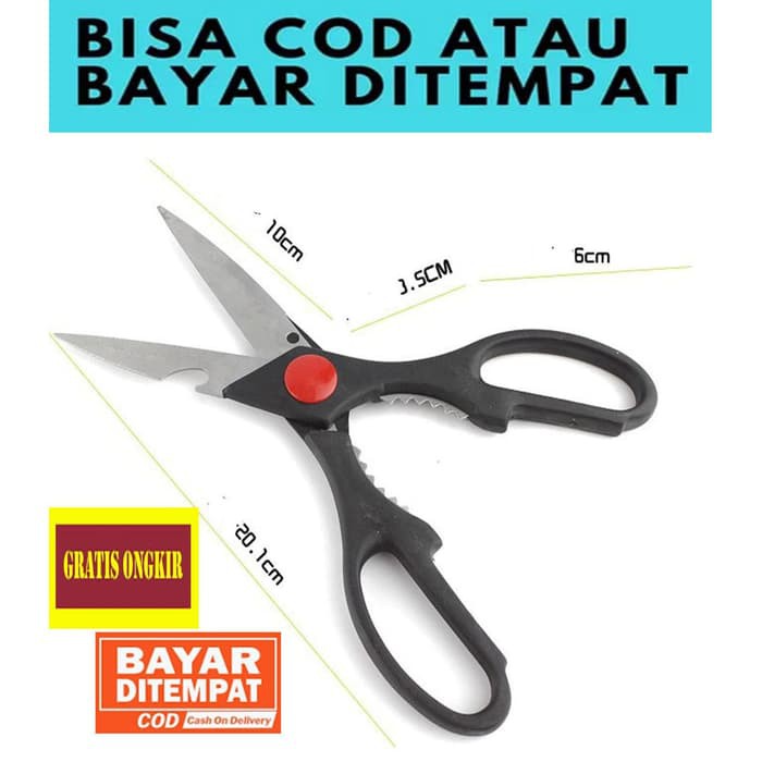 

RT021 Gunting Dapur Serbaguna MultiFungsi / Gunting Ikan