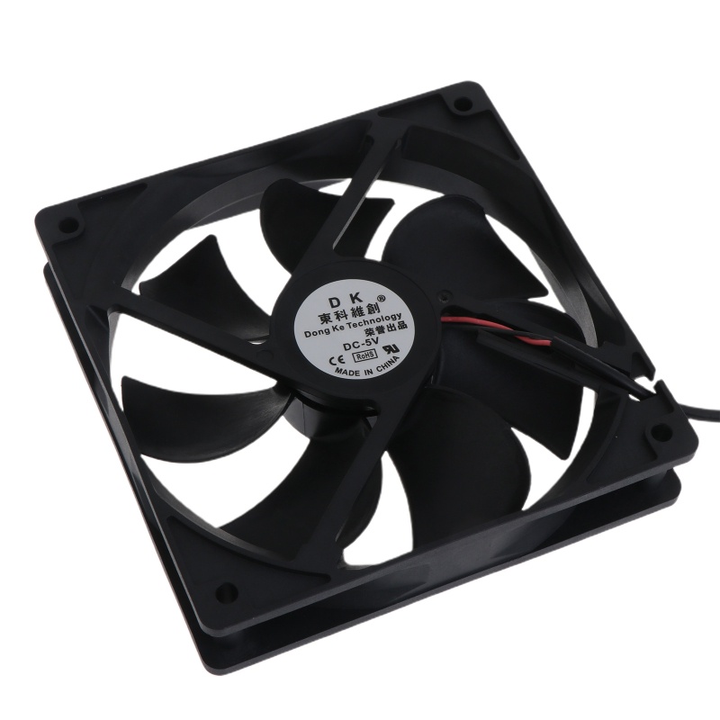 Bt 120x120x25mm Kipas Angin 5V Untuk DC Brushless Cooling Fan USB 2Pin Komputer PC Untuk Case C