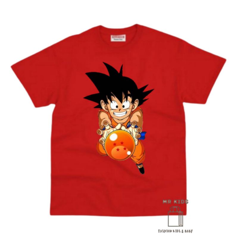 DRAGON BALL|BAJU ANAK KAOS ANAK TERBARU BAHAN PREMIUM BISA RIQUES GAMBAR NAMA