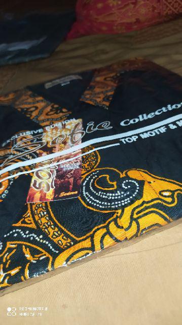Baju Batik Wayang Kemeja Batik Lengan Pendek Batik Pria Dewasa M L Xl Xxl Katun Prima