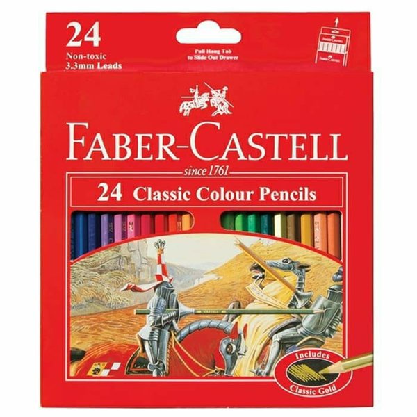 

PENSIL WARNA FABER CASTEL CLASSIC 24