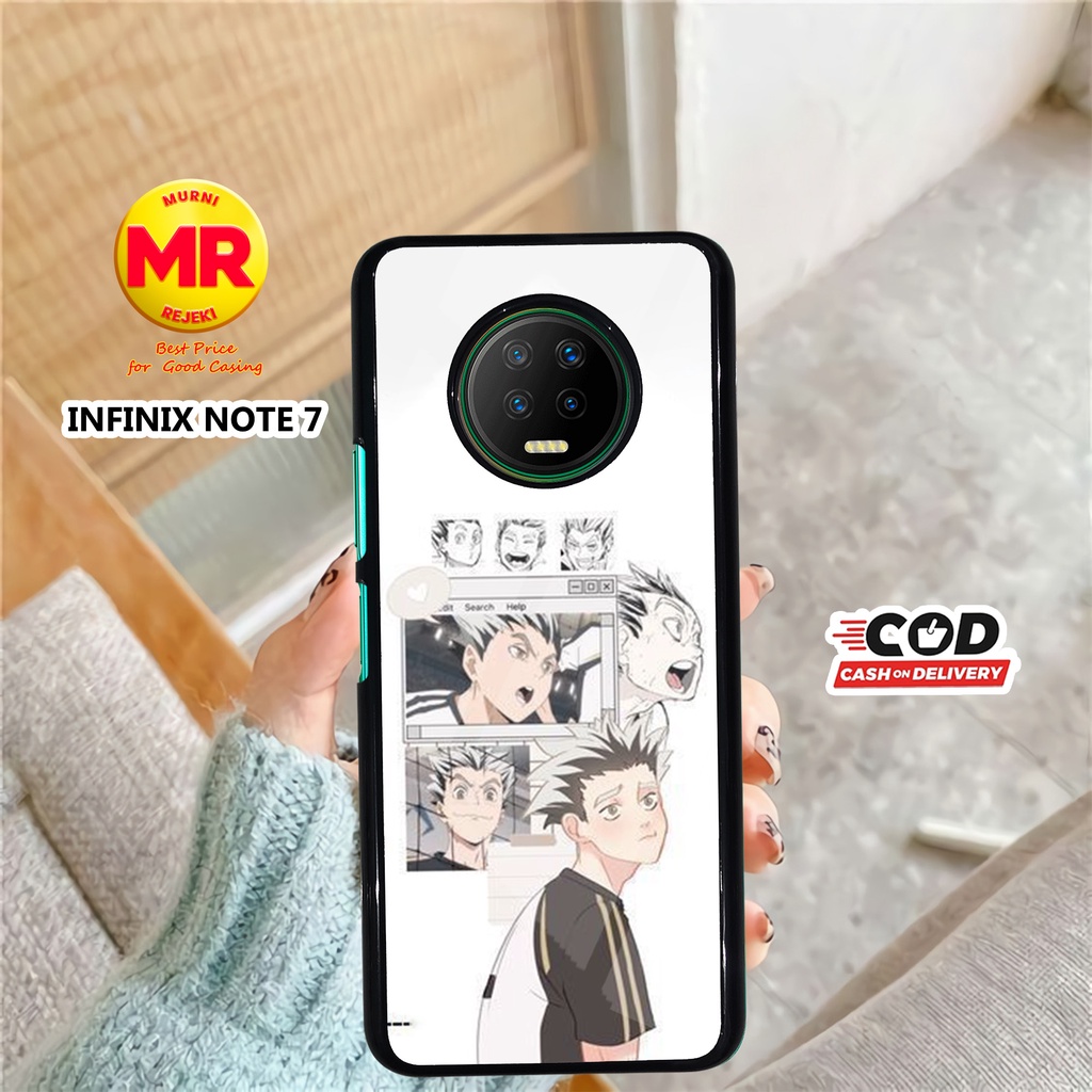 CASE INFINIX NOTE 7 CASING INFINIX NOTE 7 MOTIF CUTE BARU  Murni case casing aero softcase case hp c