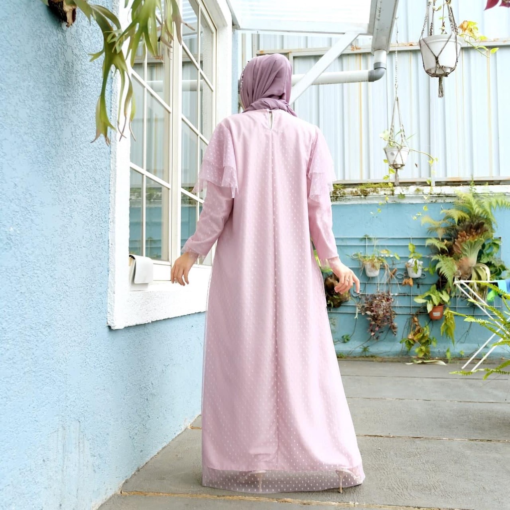 MELANEY DRESS / DRESS LAMARAN / DRESS RAYA / DRESS KONDANGAN / SERAGAMAN