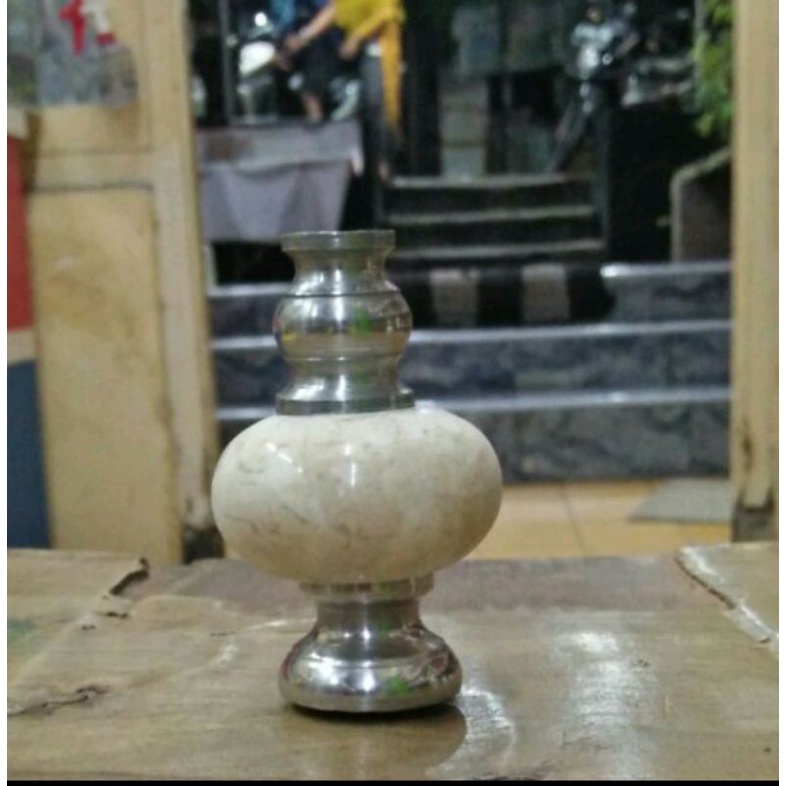 PION SANGKAR BURUNG PLECI LOVEBIRD MARMER BULAT KECIL pion keramik bulat pion marmer Bulat