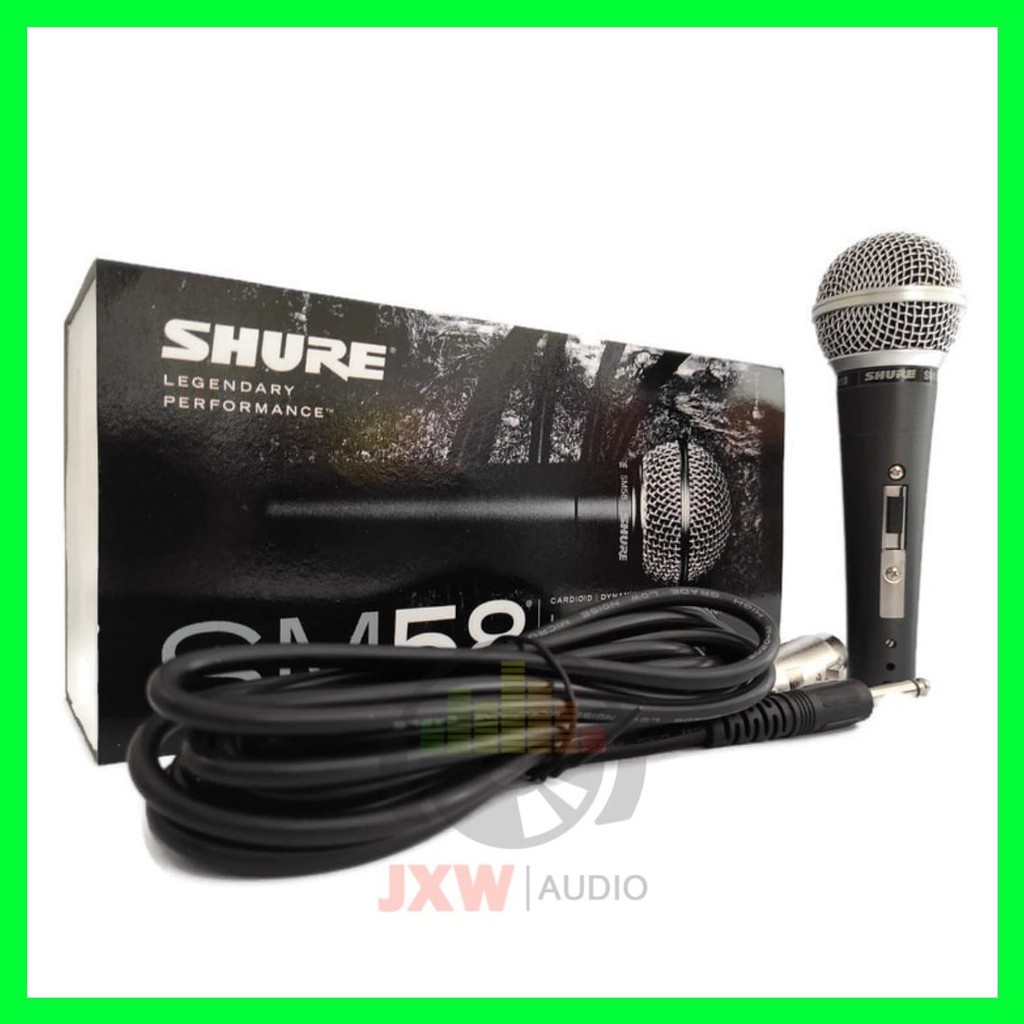 Shure Mic / Microphone Kabel SM 58 KW 1 Garansi resmi