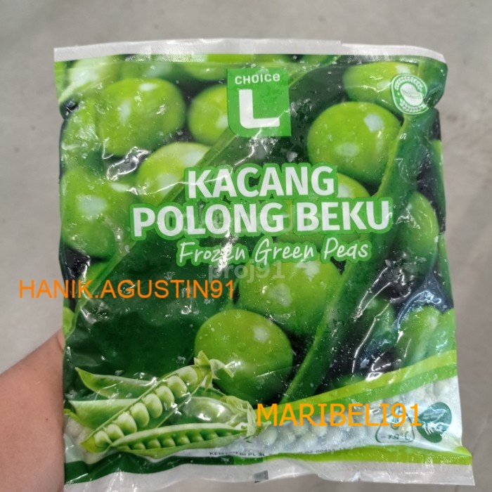 

kacang polong beku 1 kg
