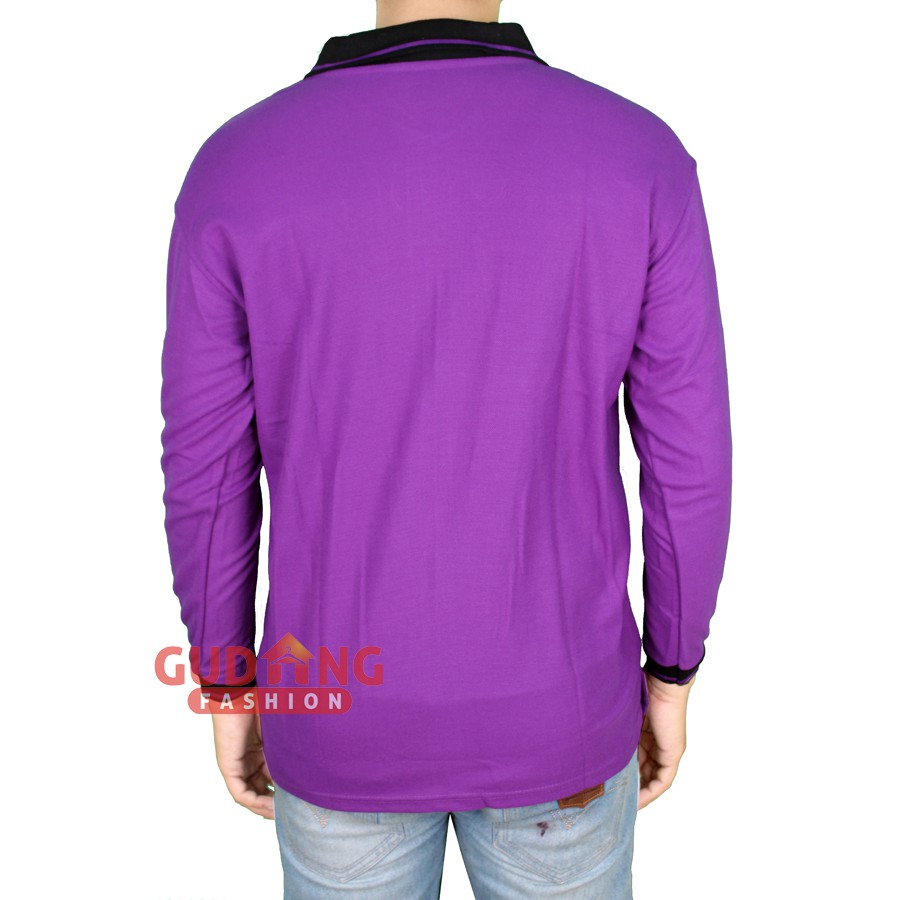 Polo Shirt Lengan Panjang PLS 43